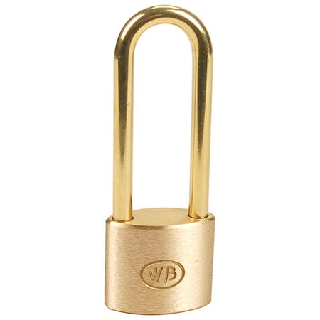 Allpoints Padlock , 1-1/2"W, W/3" Shackle 1341117